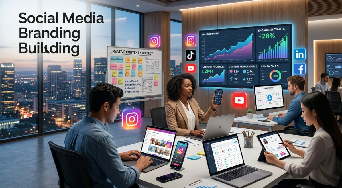 How Social Media Marketing Builds Strong Brands