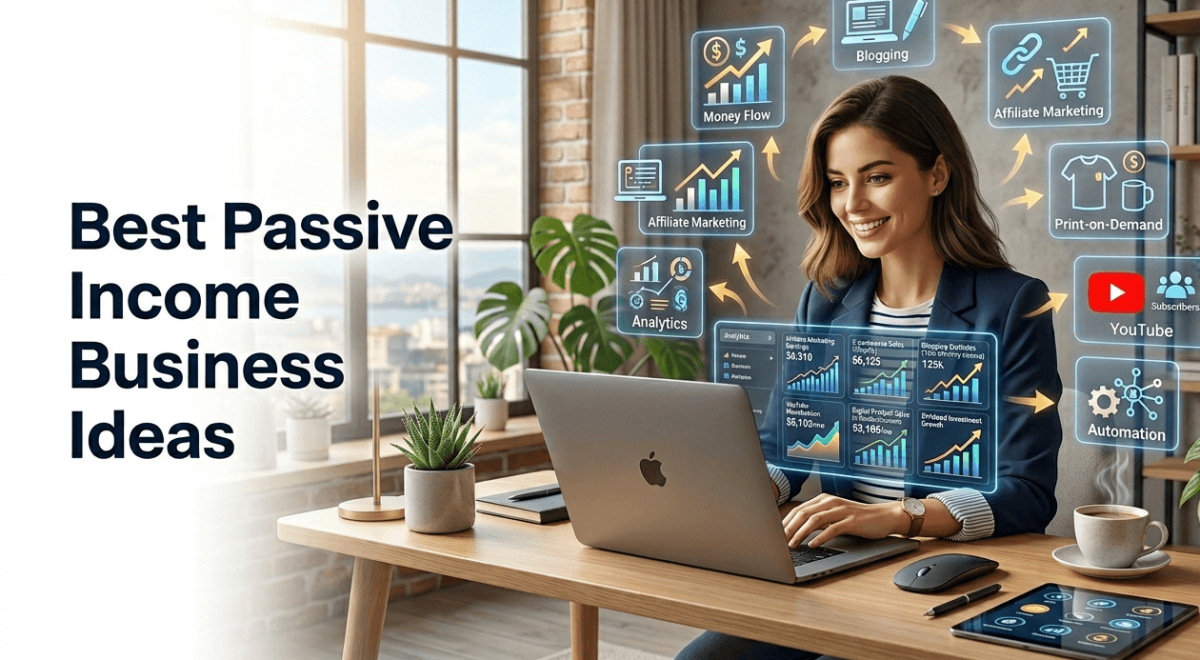 Best Passive Income Business Ideas for Beginners and Entrepreneurs in 2026