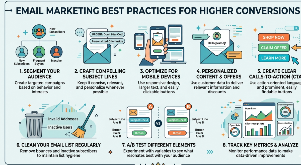 Email Marketing Best Practices for Higher Conversions